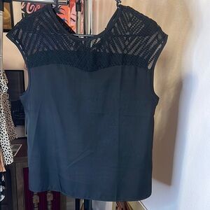 Elegant Black Sleeveless Top